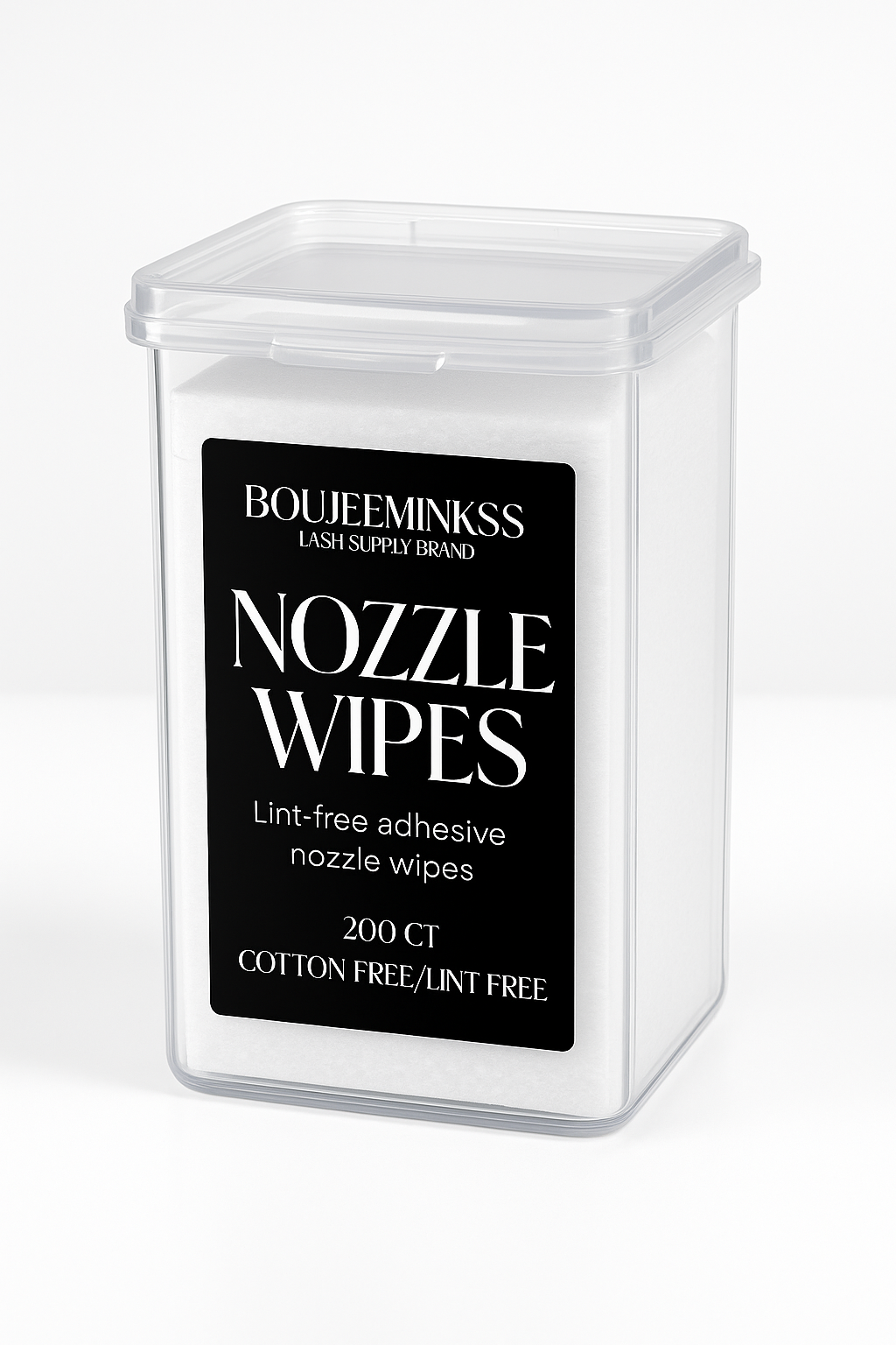 Lash Adhesive Nozzle Cleaner Wipes