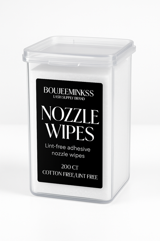 Lash Adhesive Nozzle Cleaner Wipes